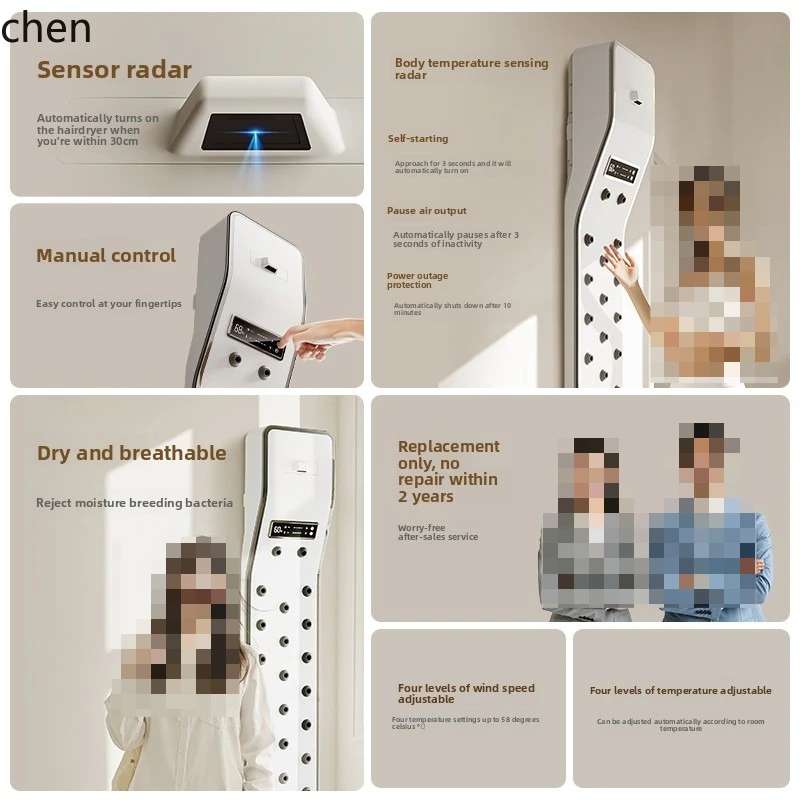 HT Bathroom Body Dryer Electric Hair Dryer Hotel Bathhouse Dryer