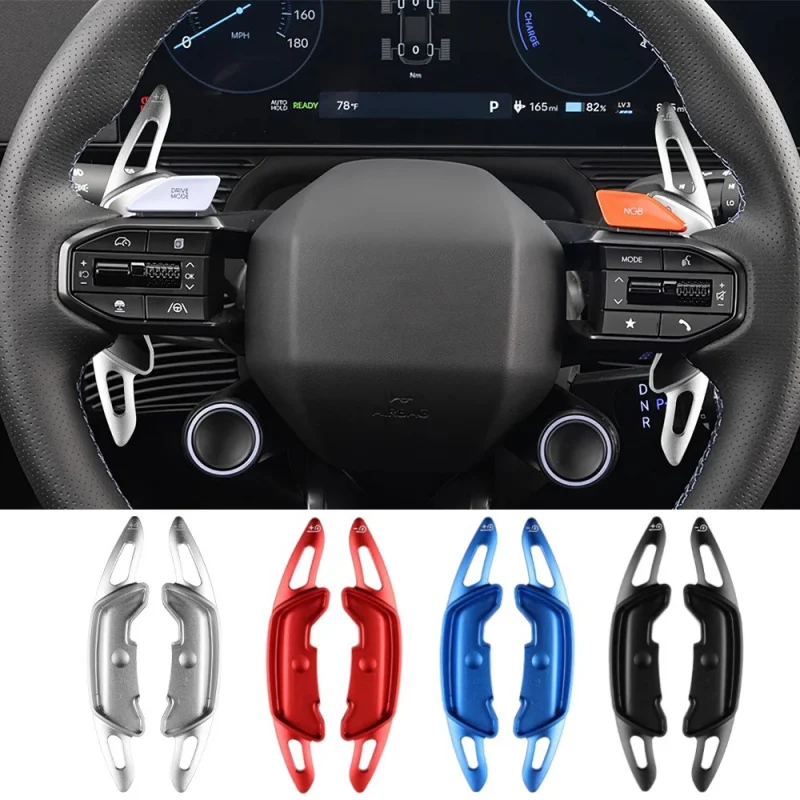 

Рулевое колесо, рычаг переключения передач для Hyundai IONIQ 5N 6N 2024 2025 2026, удлинитель шестерни рулевого колеса, наклейка DSG, аксессуары