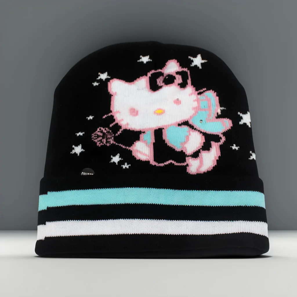 

1/12 шт., осенне-зимнее новое поступление: жаккардовая вязаная шапка Kuroomi, термошапка с героями мультфильмов, шерстяная вязаная шапка