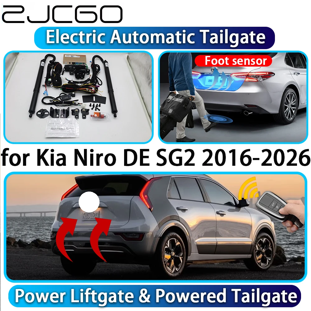 

ZJCGO for Kia Niro DE SG2 2016-2026 OEM Automatic Power Liftgate Powered Tailgate Intelligent System Car Trunk Lift Control Kit