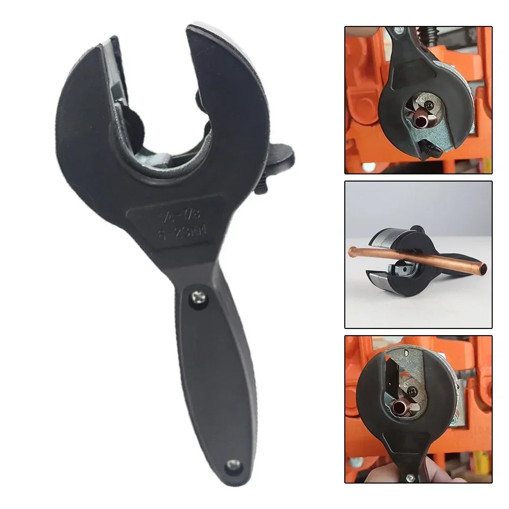 

1pc Ratchet Tube Pipe Cutter For Cutting 6-23mm Stainless Steel Copper Aluminium 16*6.5 Cm Hand Tools Parts Accessories