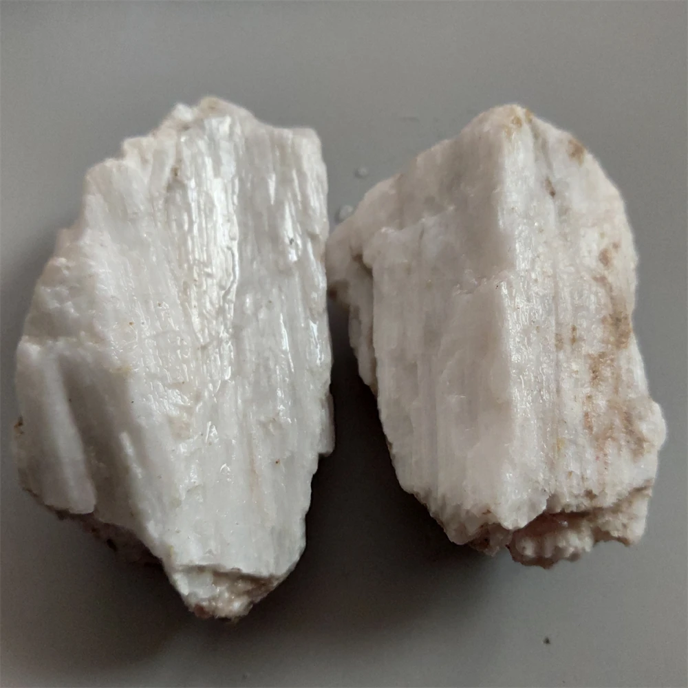 Natural Wollastonite Threadiness Raw Stone Teaching Mineral Specimen Industrial Raw Materials Collection Home Decoration