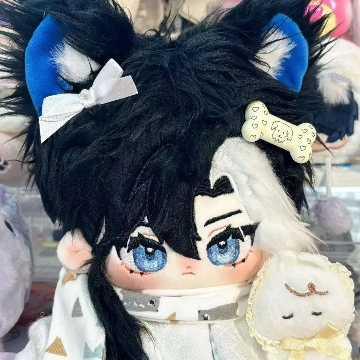 20cm Tencent Game WZRY Si Ma Yi Kawaii Cosplay Miękki pluszowy korpus lalki z bawełną Kreskówka Pluszaki Model Zabawka Figurki Prezent dla fanów