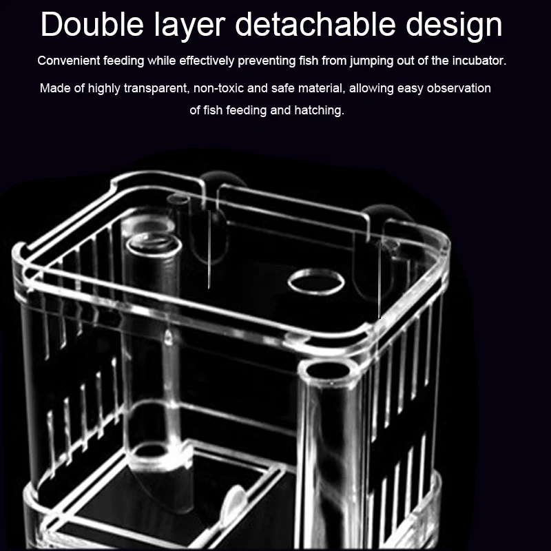 Aquarium Breeding Tank Fish Breeder Hatchery Hatching Box Isolation Aquarium Breeding Tank Fish Breeder Hatchery Hatching Box Isolation