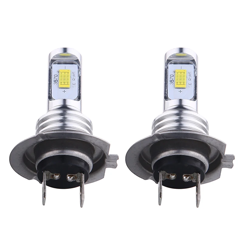 2 X H4 H7 Bright Headlamps Suite High Low Beam Fog Light Bulb White 6000k Yellow Car HeadLight Led Atuo Lamp DRL