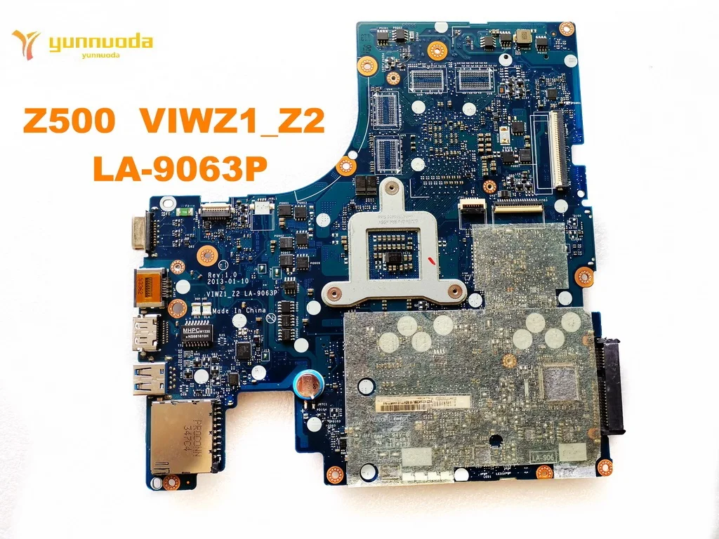 Original for Lenovo Z500 laptop  motherboard Z500  VIWZ1_Z2  LA-9063P tested good free shipping