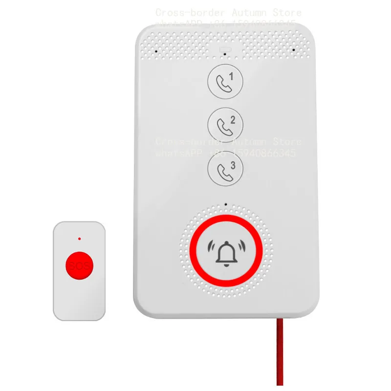 Elderly Alarm, One-Click Voice Call for Help, Household Bedside Bathroom, Emergency SOS for Help, Remote Call Button