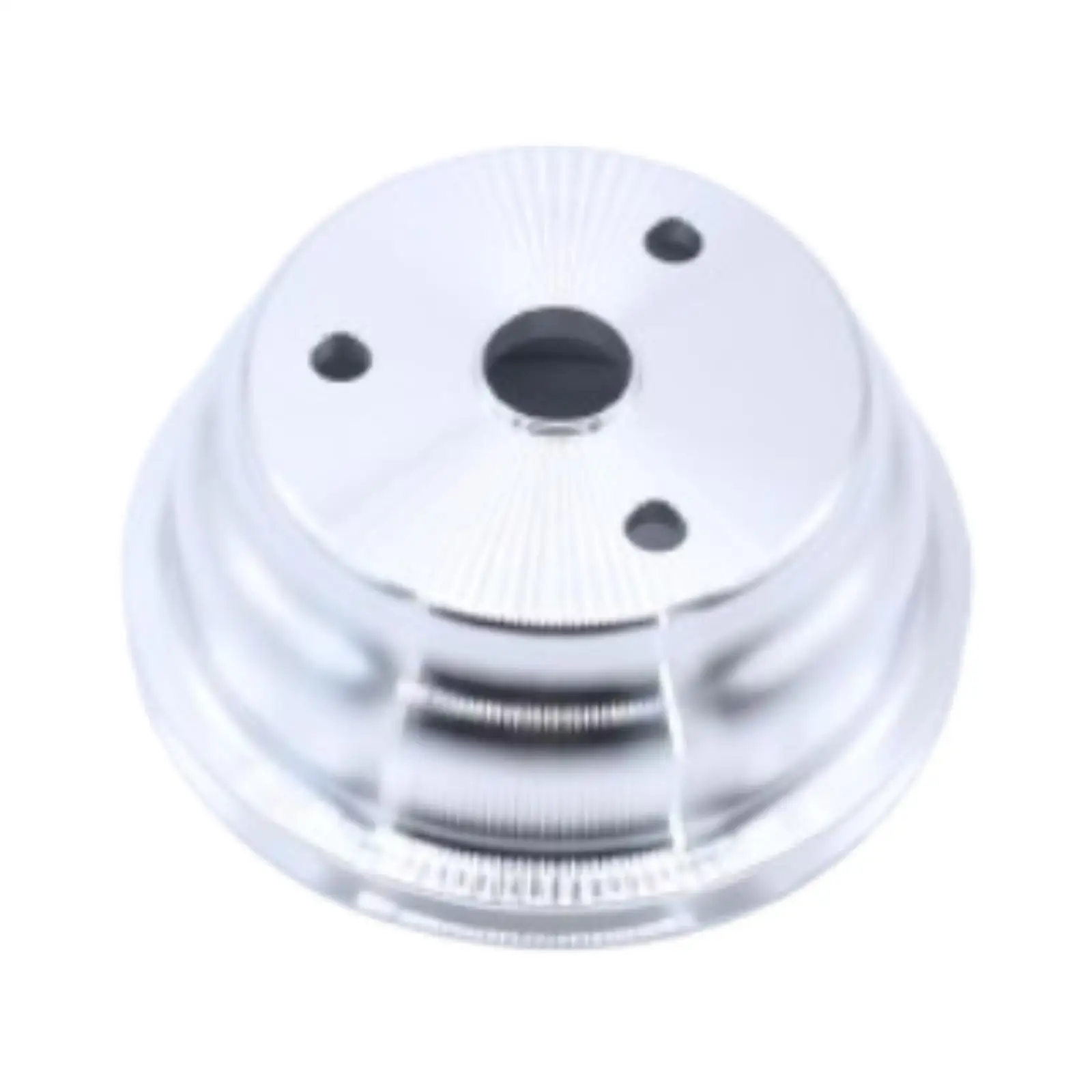 Engine Crankshaft Pulley Aluminum Easy to Install Professional Direct Replace Silver Sturdy 1 Groove Accessories for 383