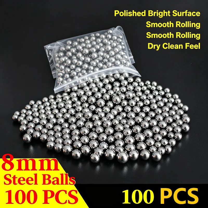 50/100PCS Bolas de Acero para  - Outdoor Hunting Launcher reseña y precio