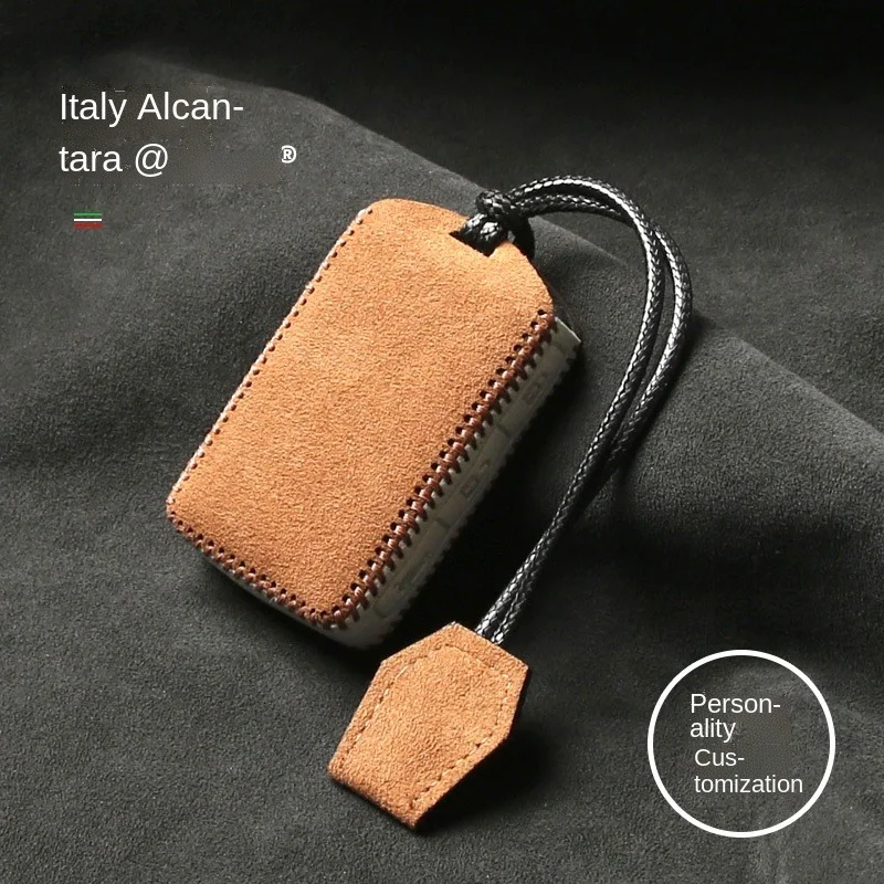 

Customized High-end Alcantara Suede Key Chains Key Case For VOLVO Xc60 S90 Xc40a60 Xc90 V40 Car Accessories