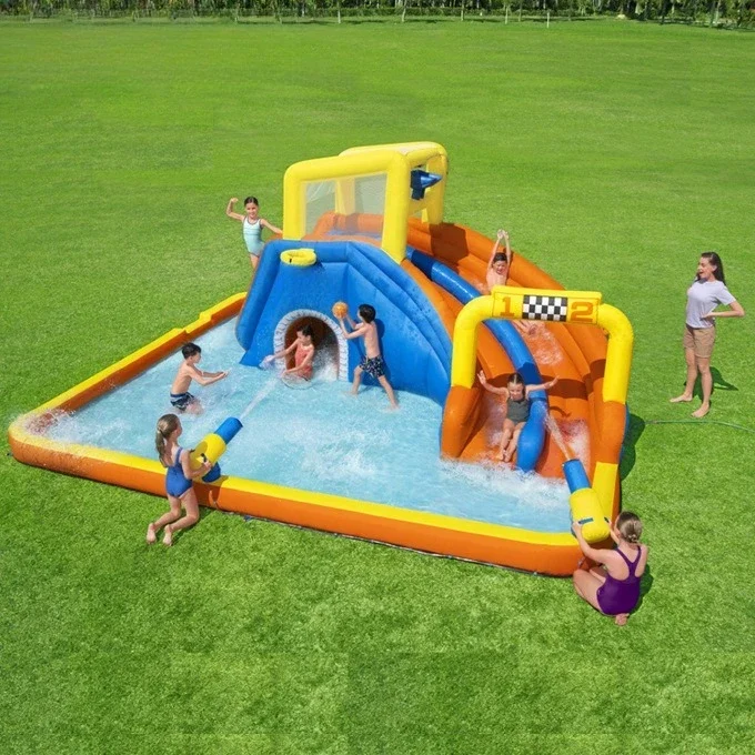 Slide Amusement Park Bouncy Castle Large Naughty Castle Children's Bouncy Park 53377