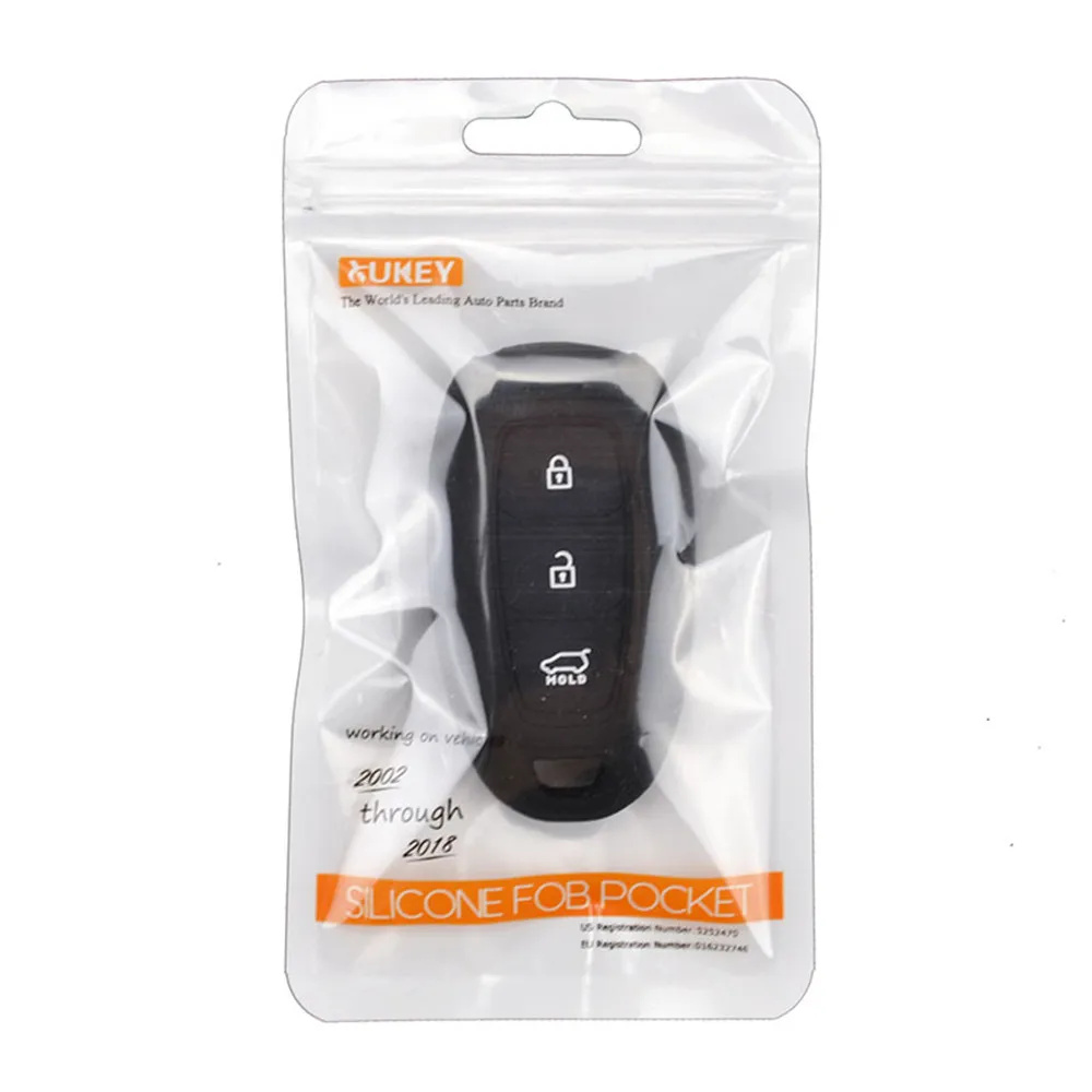 Silicone Car Remote Key Fob Case Cover For Hyundai i30 i35 i40 Kona Azera Elantra Solaris Grandeur Ig Accent Santa Fe 2018 2019