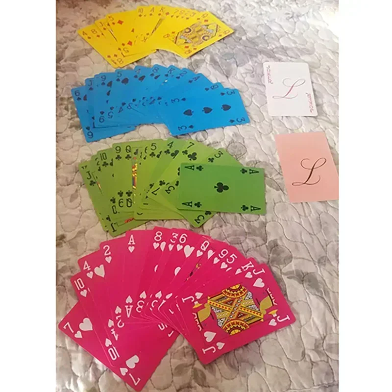 

Волшебные трюки, четырехцветные карты манипуляции (плотный назад), производство карт, магия, фокусник, сценические иллюзии, трюки, ментализм, реквизит