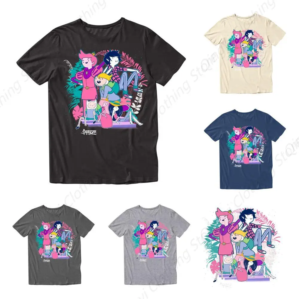 Adventure Time Gender Bend Group Mens and Womens Short Sleeve T-Shirt