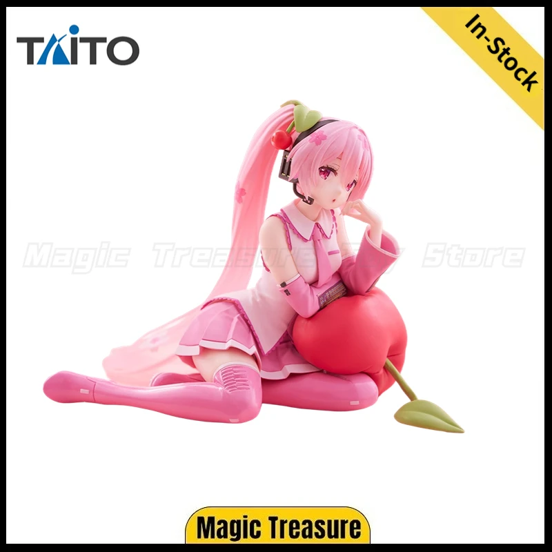 【在庫あり】オリジナルtaitoデスクトップキュート初音ミクチェリー枕型おもちゃオーナメントギフト