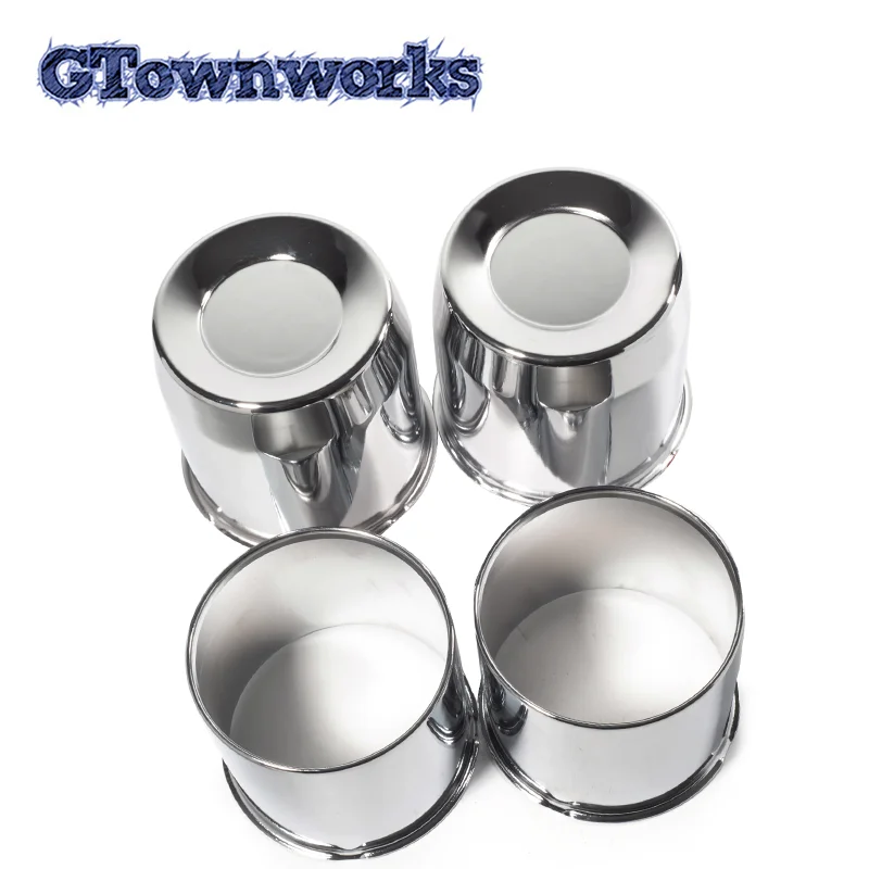 

GTownworks 2/4pcs 130mm/5.15in Push Through Hub Center Caps Trailer Wheel Center Caps For Truck SUV RV Wheel Rim Push Thru Steel