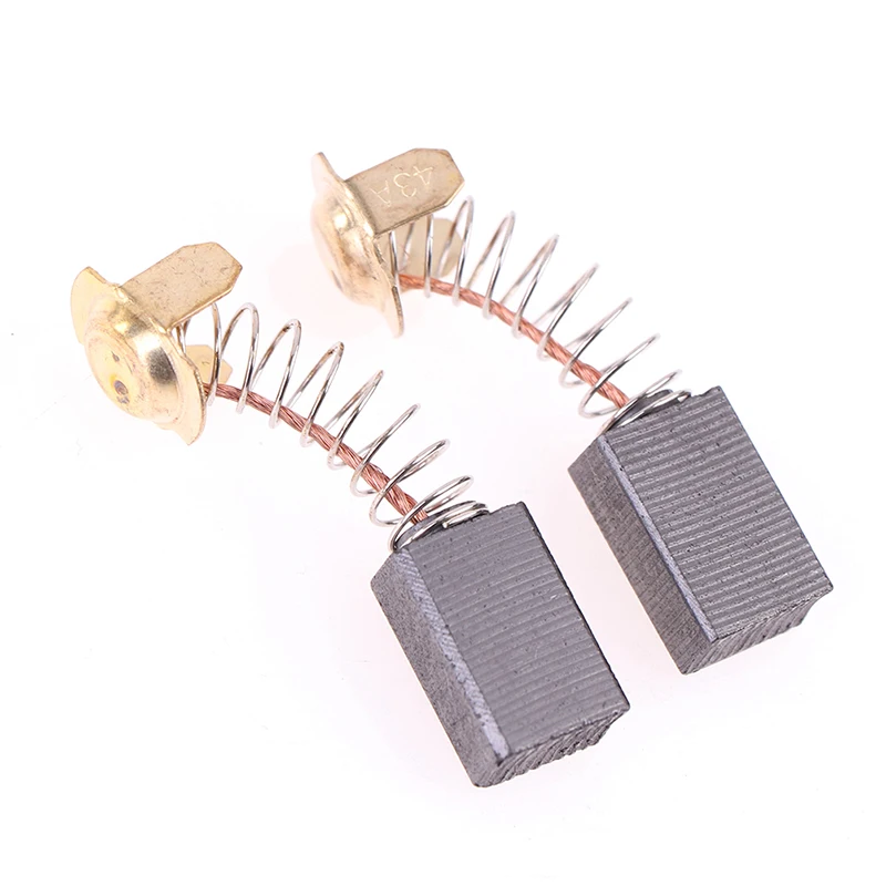 {YY30} 10 Pcs Angle Grinder Carbon Brushes 7*11*17mm Power Tool Motors Spare Parts