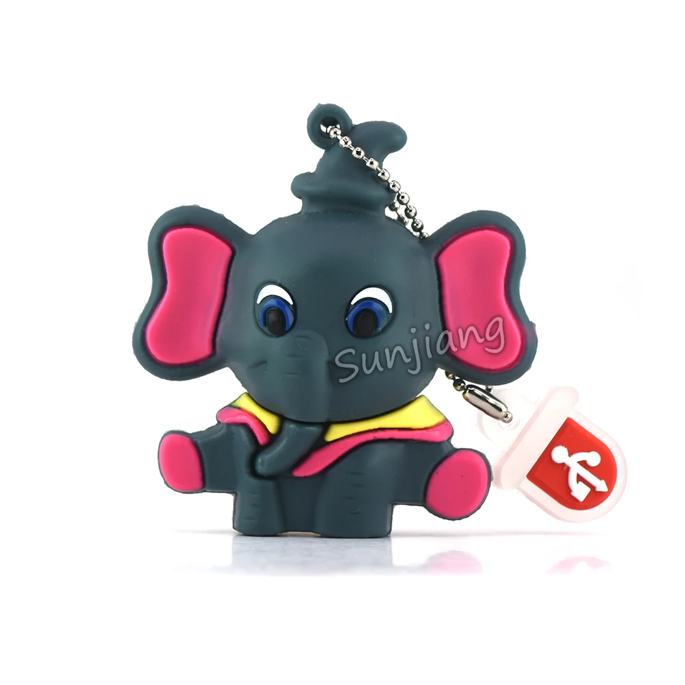 Pendrive Usb Flash Drive 32gb 64gb 128gb 256gb 512gb Dinosaur Horse Elephant Monster Cat Milk U Disk Pen Drive Usb Memoria Stick