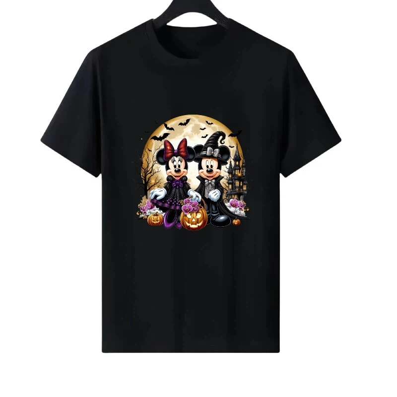 

Disney Микки Маус узор мультфильм женщина одежда для родителей и детей повседневные топы женские дешевые футболки с короткими рукавами мужские толстовки