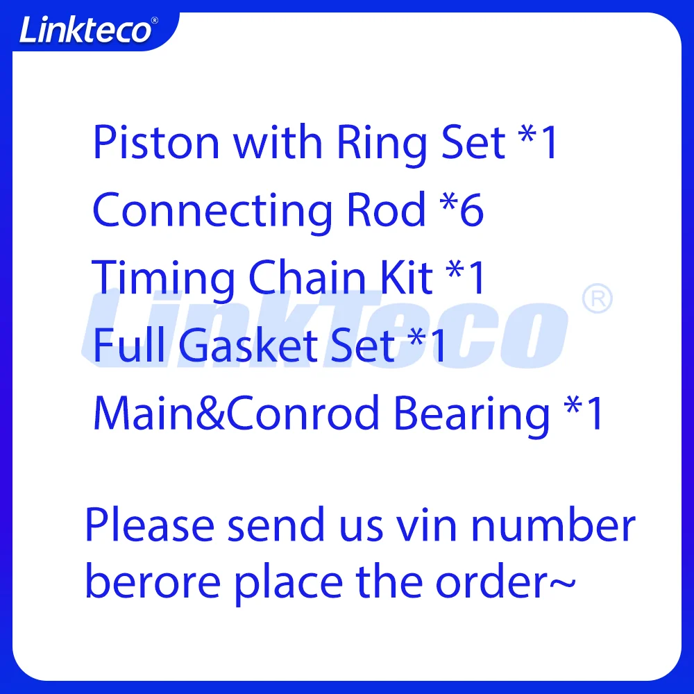 مجموعة حشية كاملة الرأس مجموعة توقيت المكبس تناسب 3.0 TDI ديزل CKV CRC لـ 11-18 أودي A4 A6 A7 A8 Q5 Q7 طوارق بورش كايين