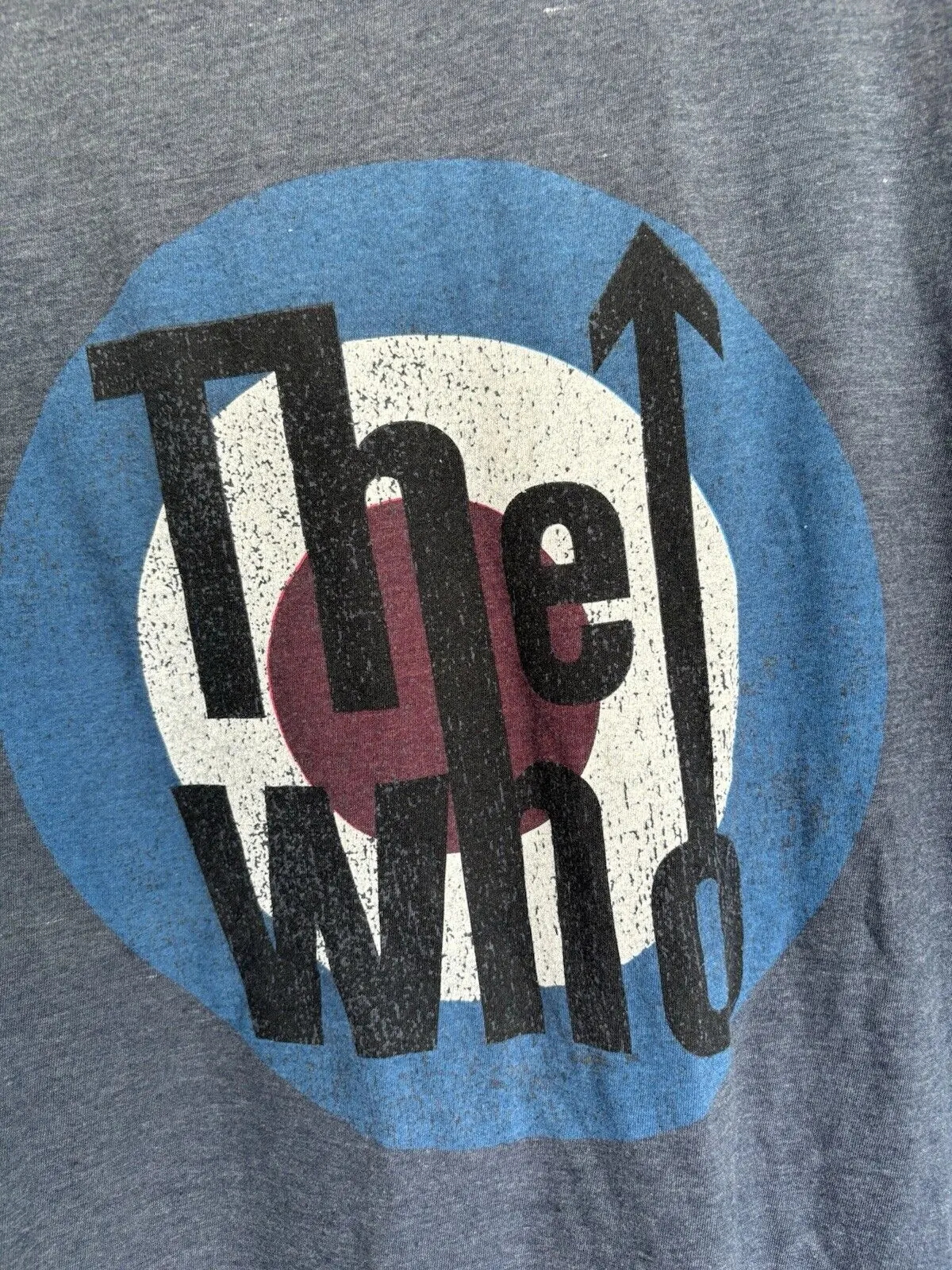 T Shirt Rock and Roll Concert the who unisex large used