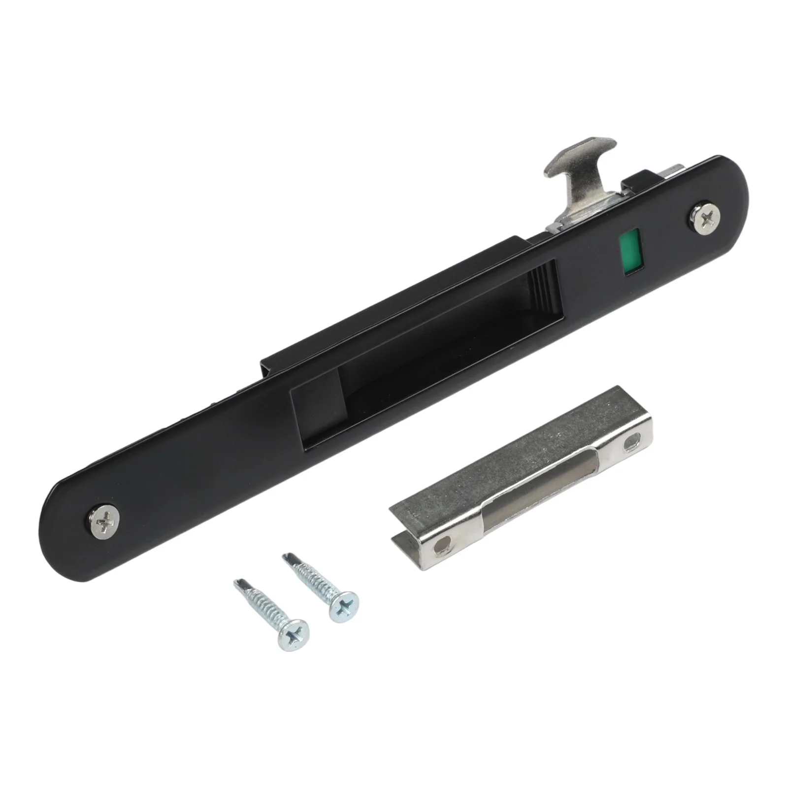 Electroplated Finish Door Lock Sliding Door Lock Electroplated Finish Key Options Included Long-lasting Performance Outdoor Use