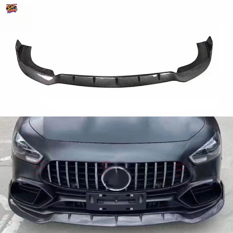 

Suitable for Mercedes-Benz AMG GT50 GT53 carbon fiber front lip modification front splitter car front bumper diffuser