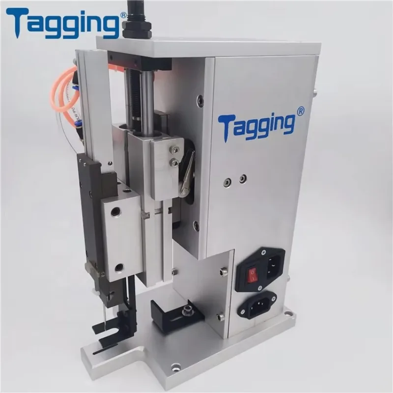 TM5209 Garment Socks Fixing Label Tagging Machine Gloves Towels Doormats Packing Machine