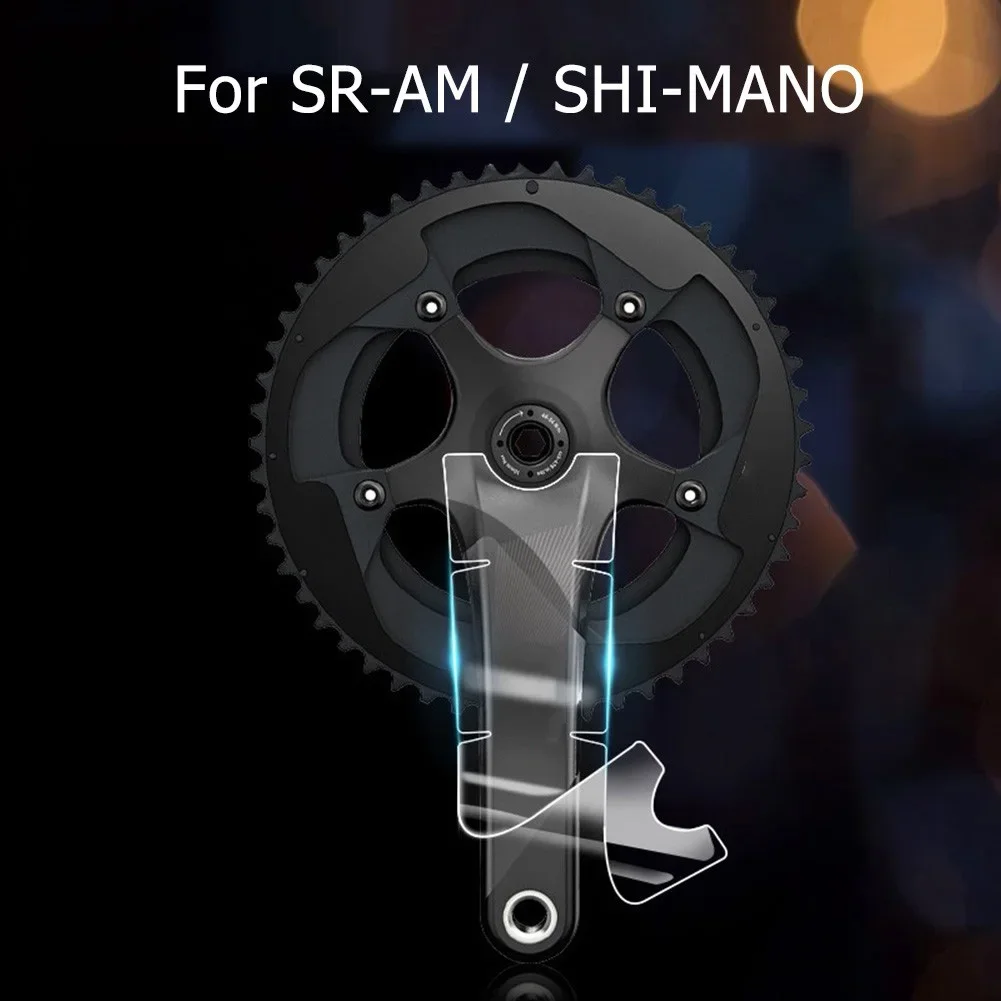 For SRAMSHIMAN0 Anticollision Bicycle Crank Sticker TPH Reliable Material Suitable For 3T/For SRAM Force (79 Characters)