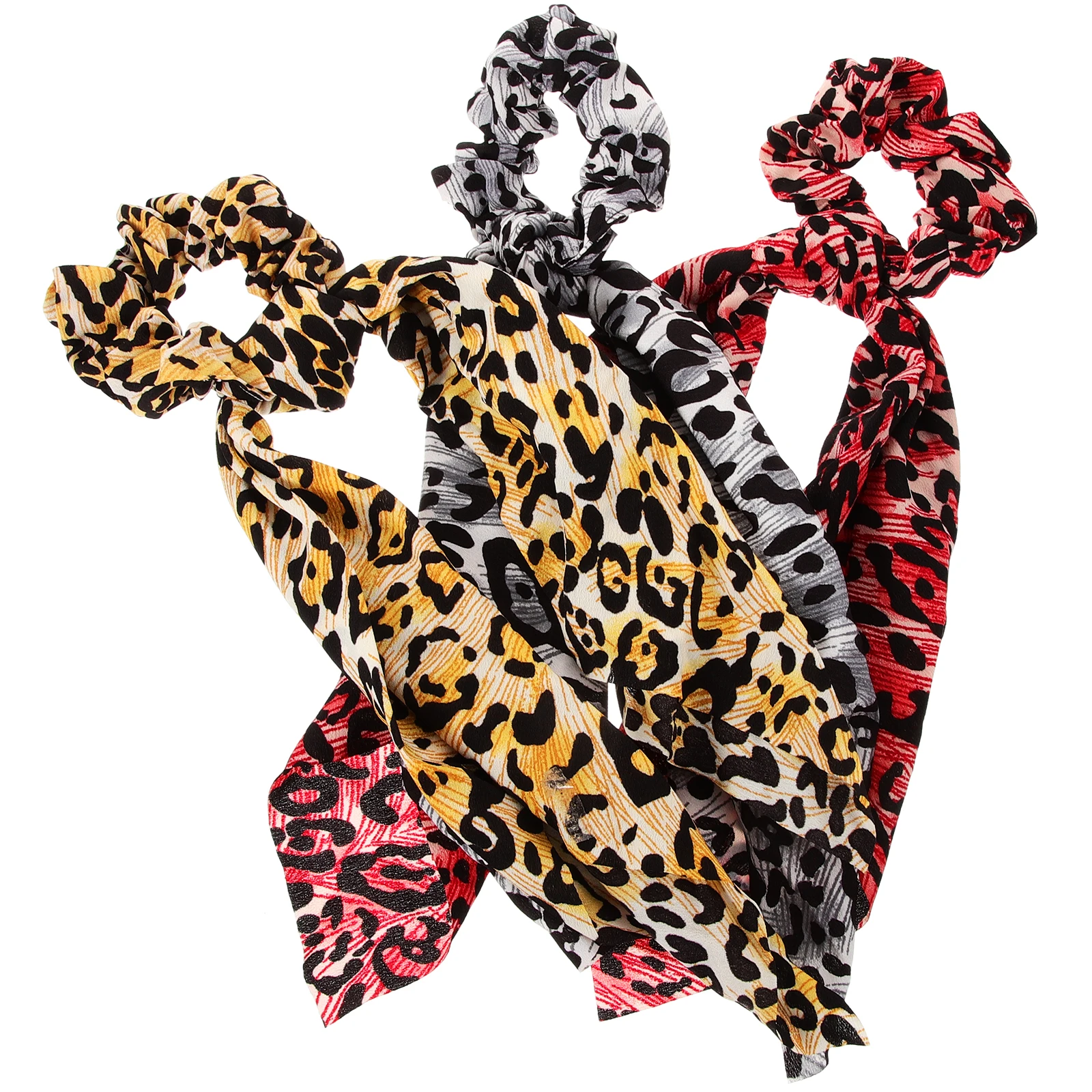 

3pcs Hair Rope Streamer Tassel Accessories Premium Elastic Bows Ring Holders for Women Daily Wear Party Gift Hair Accessories