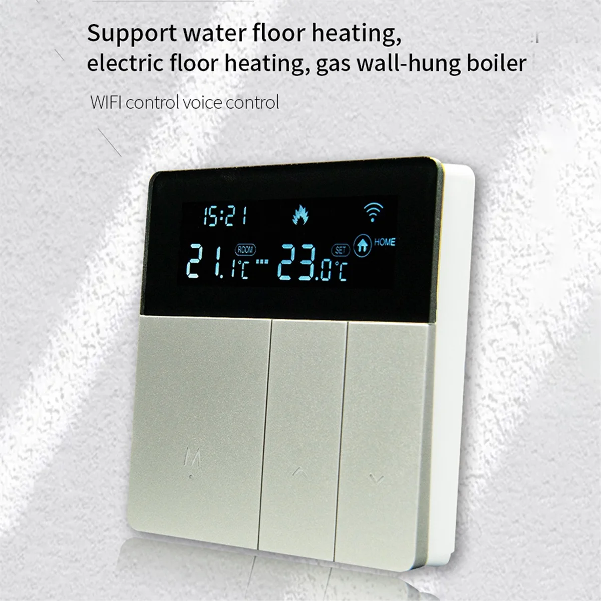 Tuya WiFi Thermostat Water/Electric Floor Heating Water Gas Boiler Smart Temperature Voice Remote Control 16A