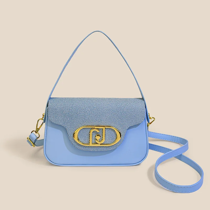 حقيبة كتف ملونة لطيفة 2025 جديدة للنساء، محفظة كروس جلدية ناعمة خفيفة الوزن، تصميم جميل لجميع المناسبات #3