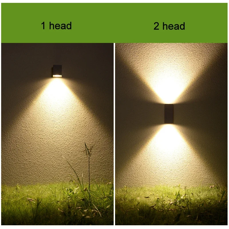 Waterproof LED Wall Lights Aluminum Garden Porch Light ZBW0004