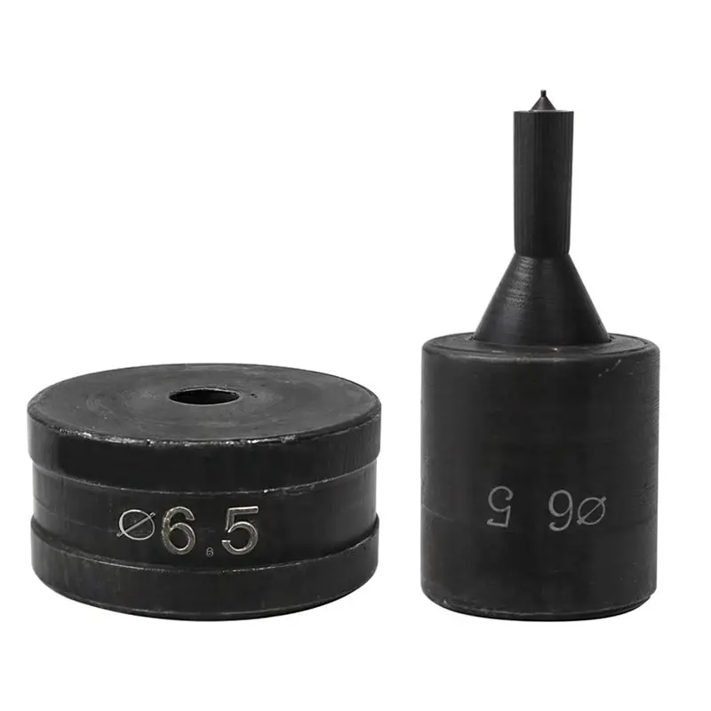 [NOVO!A93G】 Perfurador hidráulico para máquina CH70 CH-70, ferramenta de perfuração hidráulica redonda de 6,5 mm, 1 peça, preto