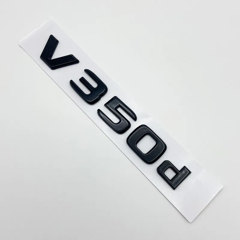 3D-Buchstaben V200d V220d V250d V300d V350d ABS-Emblem für V-Klasse Auto-Kotflügel-Abzeichen Kofferraum-Namensschild Logo-Aufkleber – Detail 17