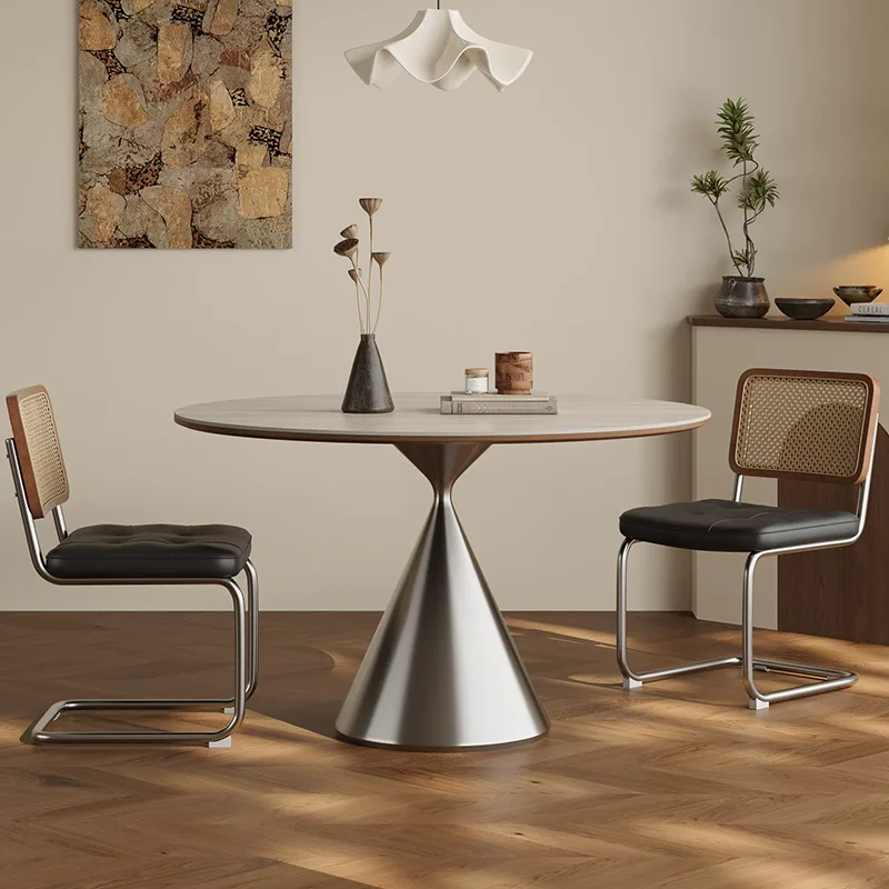 Gaming High Dining Table Mobile Restaurant Round Living Room Modern Luxury Dining Table High Mesas De Jantar Kitchen Furniture