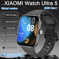 For Xiaomi Watch 5 Global Version Men HD Sapphire Screen Heart Rate Bluetooth Call GPS Tracker Waterproof Sport SmartWatch Women