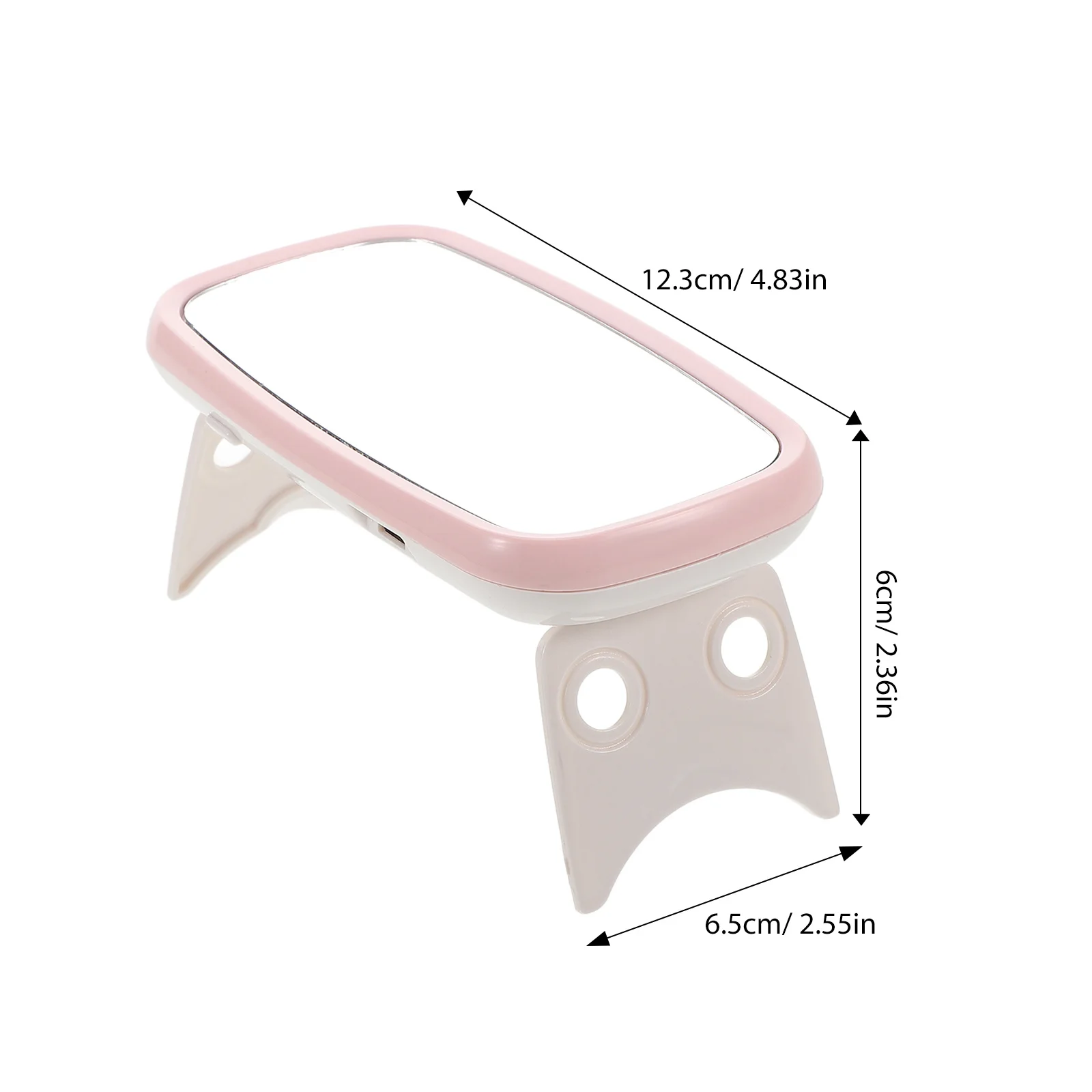 مجموعة واحدة من مصابيح Led لطلاء الجل، ضوء مانيكير وردي مدمج مع تجفيف سريع، مجفف أظافر عالي الجودة في الصالونات، تصميم بسيط لإمداد الأظافر