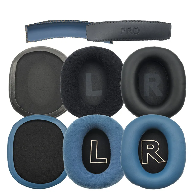 Almofadas de Substituição para Fones de Ouvido Logitech G Pro/G Pro X, Almofadas de Espuma de Memória de Alta Densidade