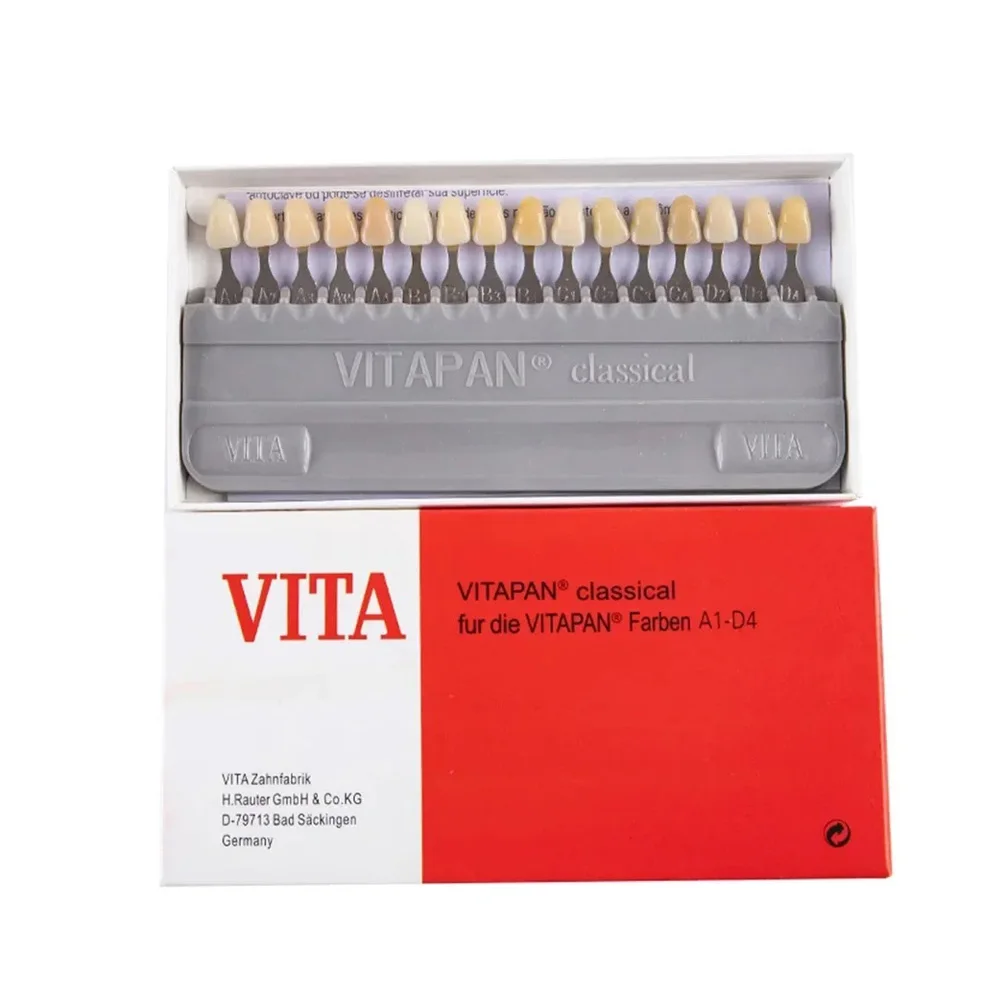 VITA Dental Shade Guide 3D-Master Porcelain Toothguide 29/16 Tabs VITAPAN Classical Resin Model Teeth Whiten Bleach Comparator