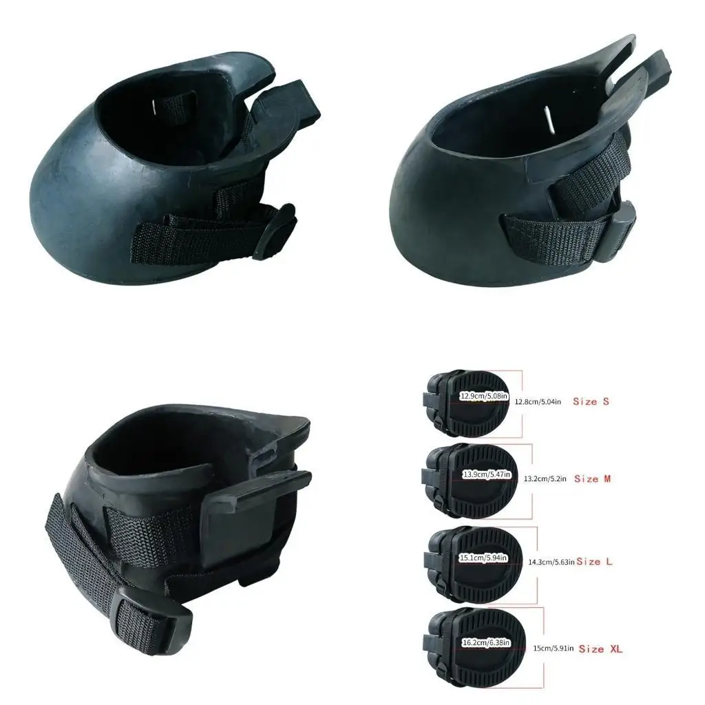 

Y1UC Protective Sturdy Horse Hoof Boot Thick Hoof Boot Replacement for Management