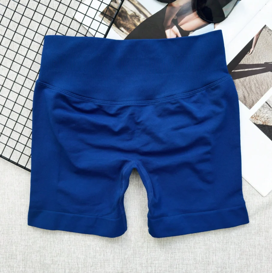 Women Gym Shorts Workout Scrunch Butt Seamless Leggings Seamless Yoga Leggings Bicycle Running Sportswear Fitness Sports Shorts