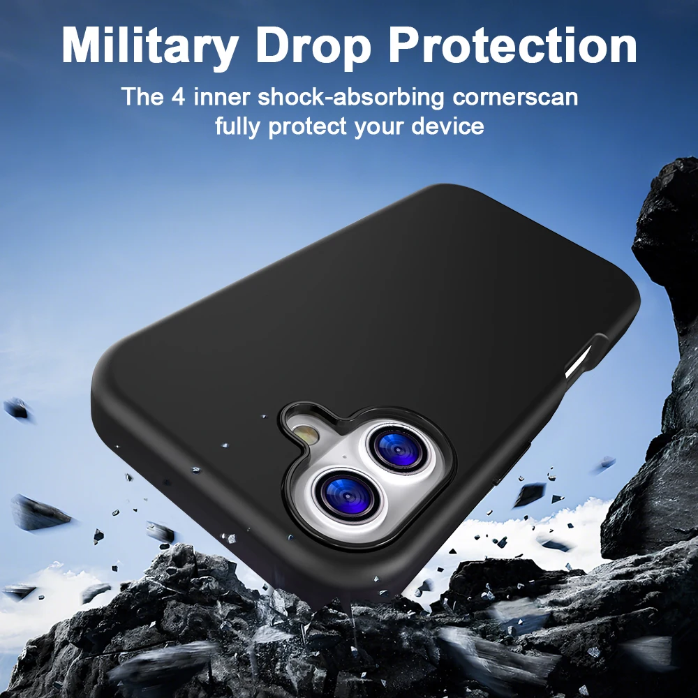 حافظة هاتف Fit iPhone 17، حافظة متينة شديدة التحمل مقاومة للغبار والسقوط ومقاومة للخدش لهاتف iPhone 17 مقاس 6.3 بوصة #4