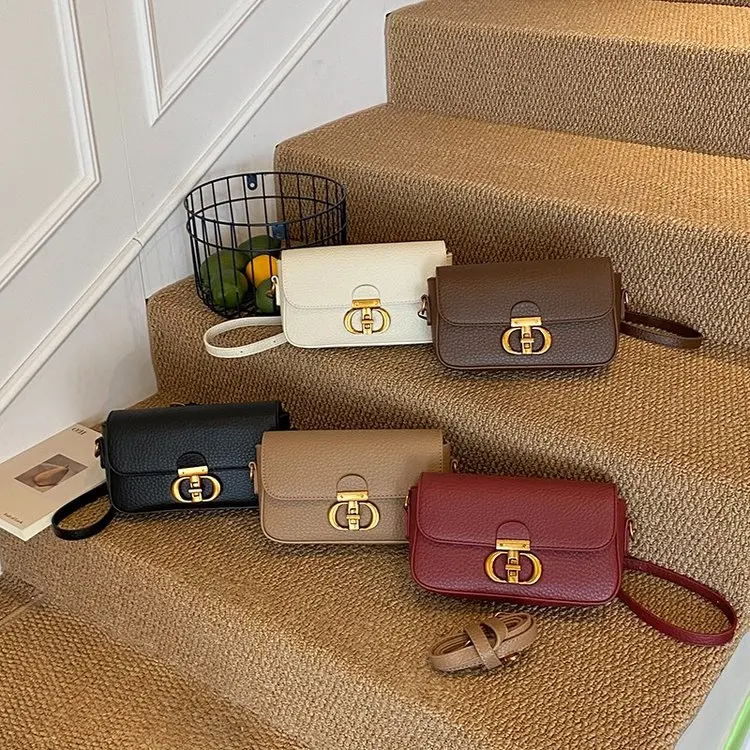 Famous Designer Classic Elegant Leather Diaper Bags For Women Luxury Minimalist Large Capacity Stylish Shoulder Bag Paris