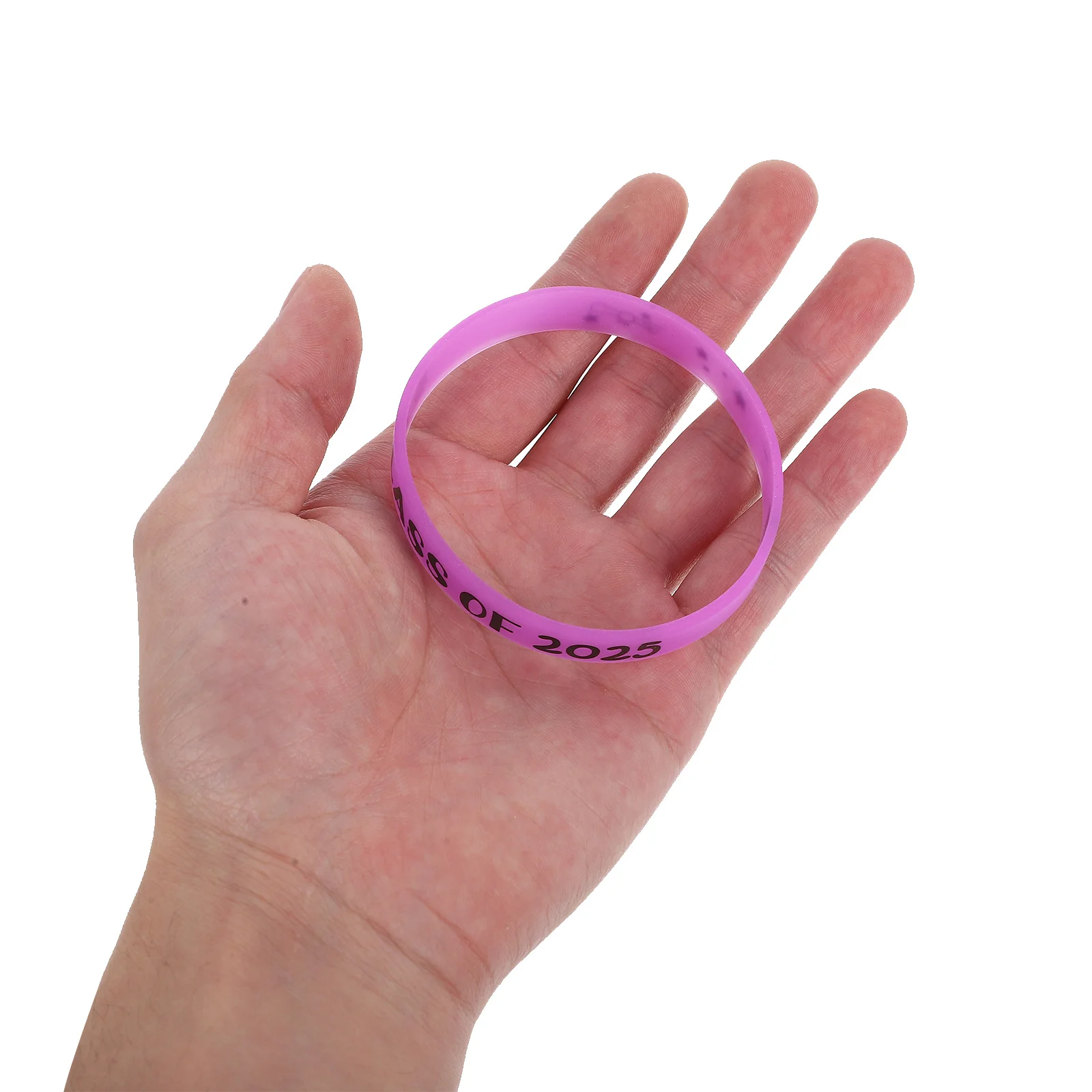 

10Pcs Graduation Wristbands Luminous Silicone Glow in Dark Class of 2025 Bracelets Party Supplies for Events Celebration