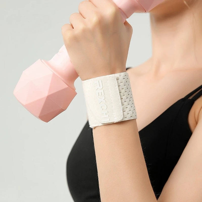 

Outdoor Cycling Anti Sprain Wrist Strap Breathable Thin Design Summer Sports Wristband Wrapped with Pressure Fitness