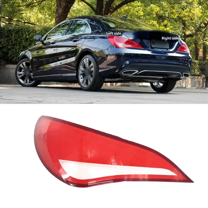 

for Mercedes Benz CLA 2013-2016 Car Rear Taillight Shell Brake Lights Shell Replace Auto Rear Shell Cover Lampshade