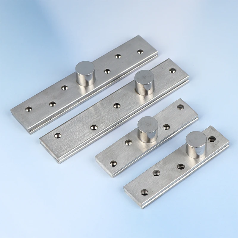 75MM-150MM Door Pivot Hinge Stainless Steel Up And Down Location Shaft Heavy Duty 360 Degree Rotation Hardware
