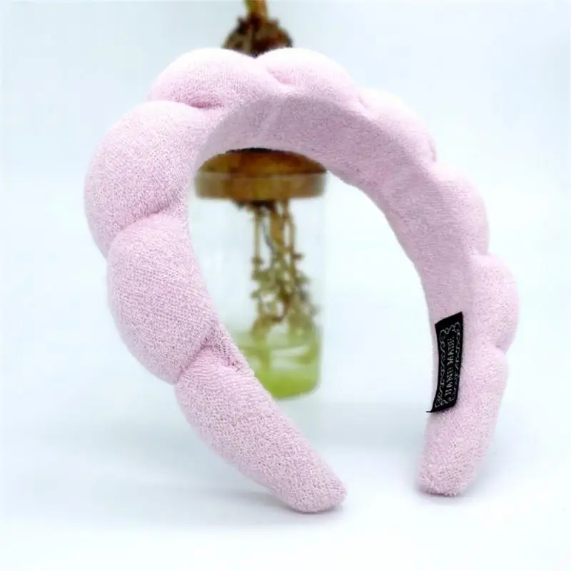 Hair Headband Female Bath Face Wash Sponge Headband Beauty Makeup Yoga Multi-purpose Hair Accessories