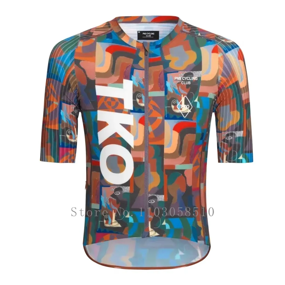 PNS Cycling Jersey Short Sleeve MTB Road Cycling Jerseys Pro Team Race Fit Lightweight Breathable Bicycle Clothing Bike Riding